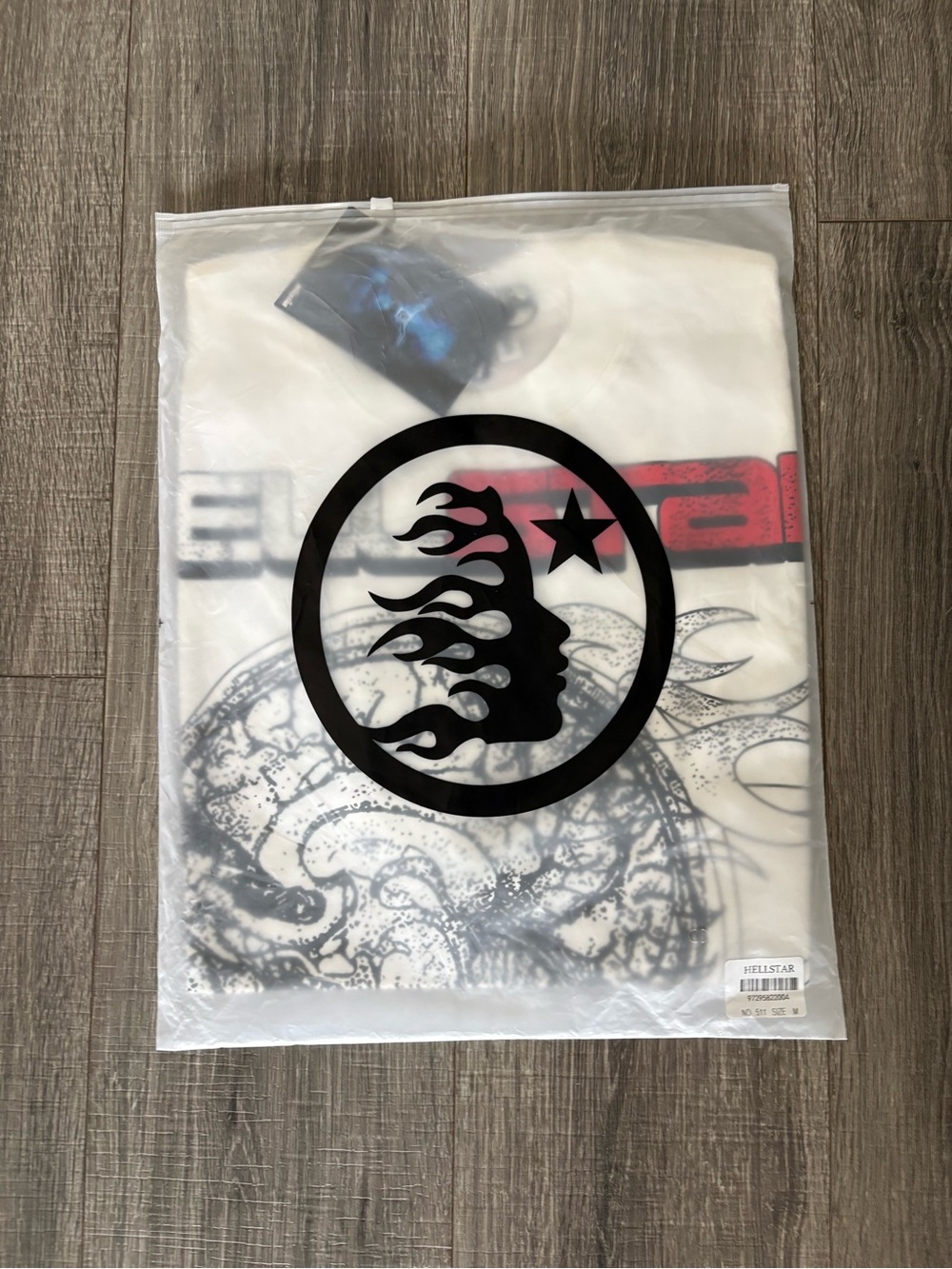 Hellstar White Graphic Short Sleeve Tee